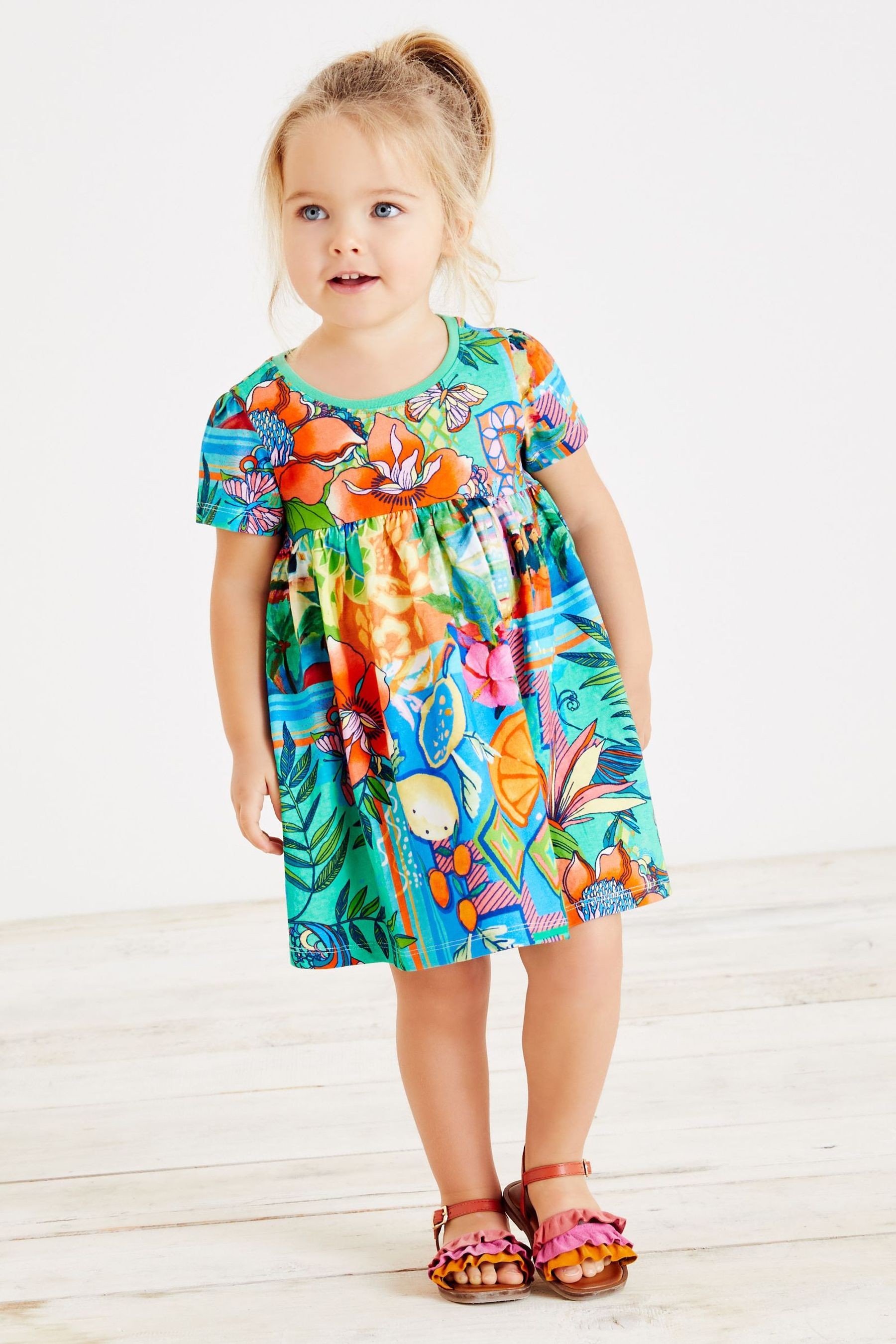 Short Sleeve Jersey Dress (3mths-7yrs)