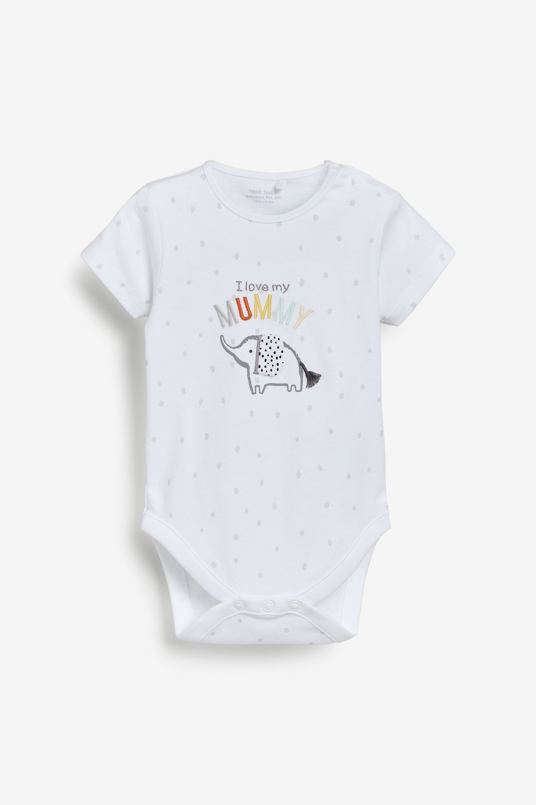 Family Short Sleeve Baby Bodysuit (0-2yrs)