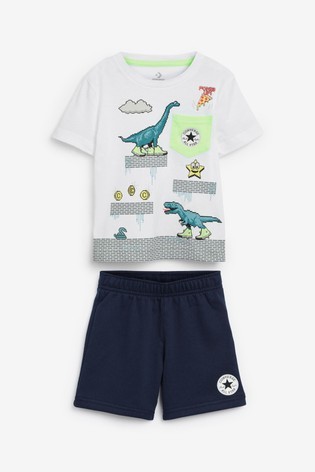 Converse Younger Boys T-Shirt & Short Set