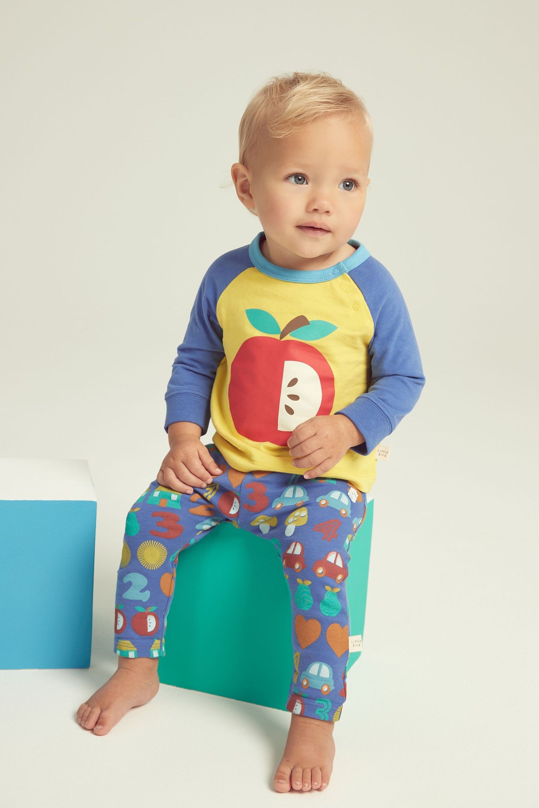 Little Bird Baby Jersey T-Shirt And Leggings Set