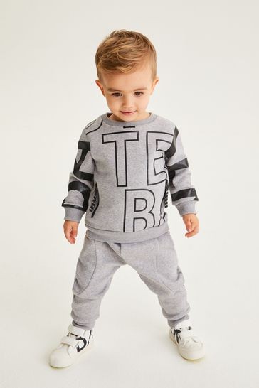 Baker by Ted Baker Grey Logo Tracksuit