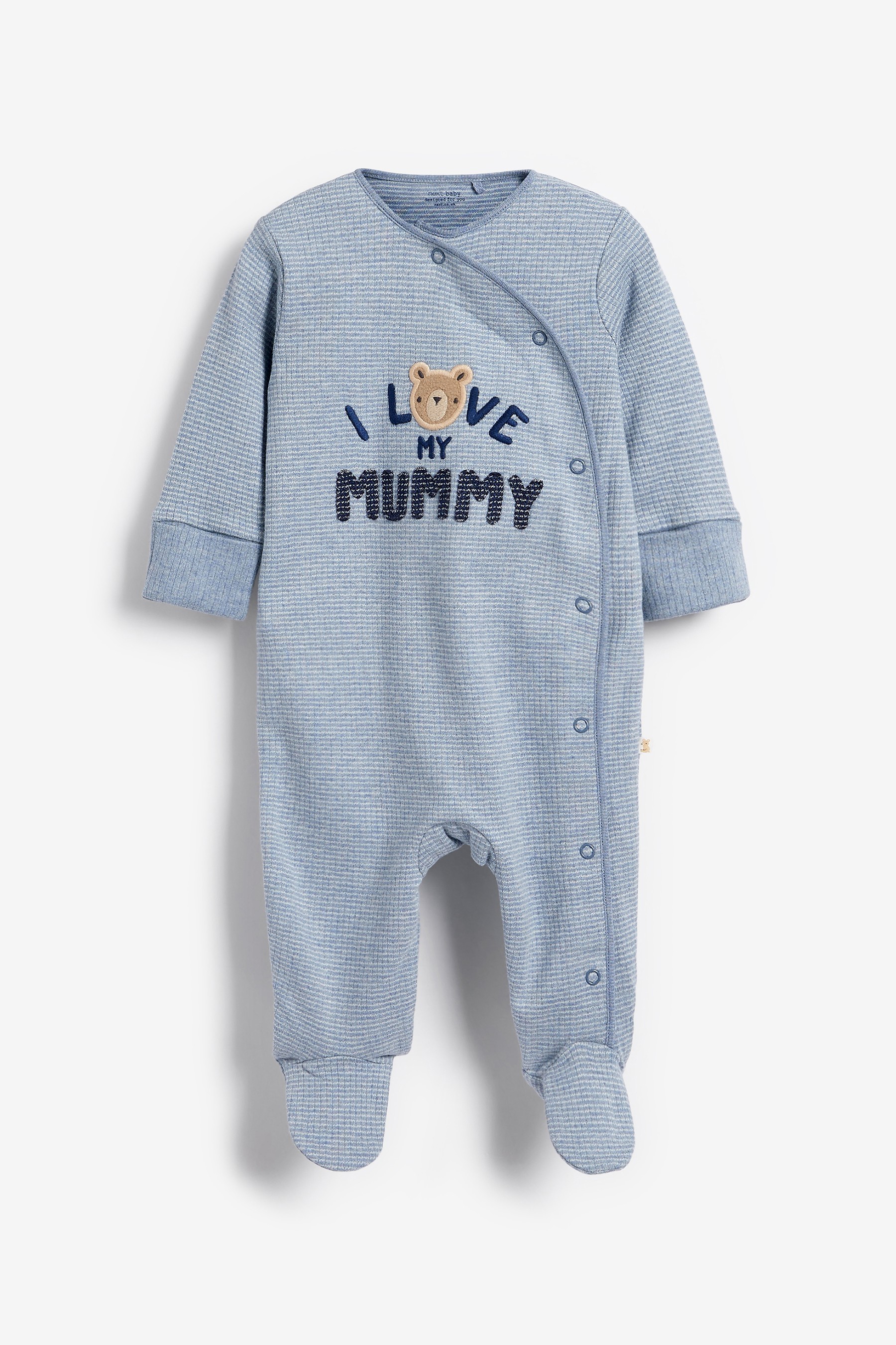 Bear Family Single Sleepsuit (0-2yrs)