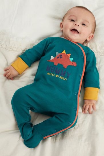 Dinosaur Single Sleepsuit (0-2yrs)