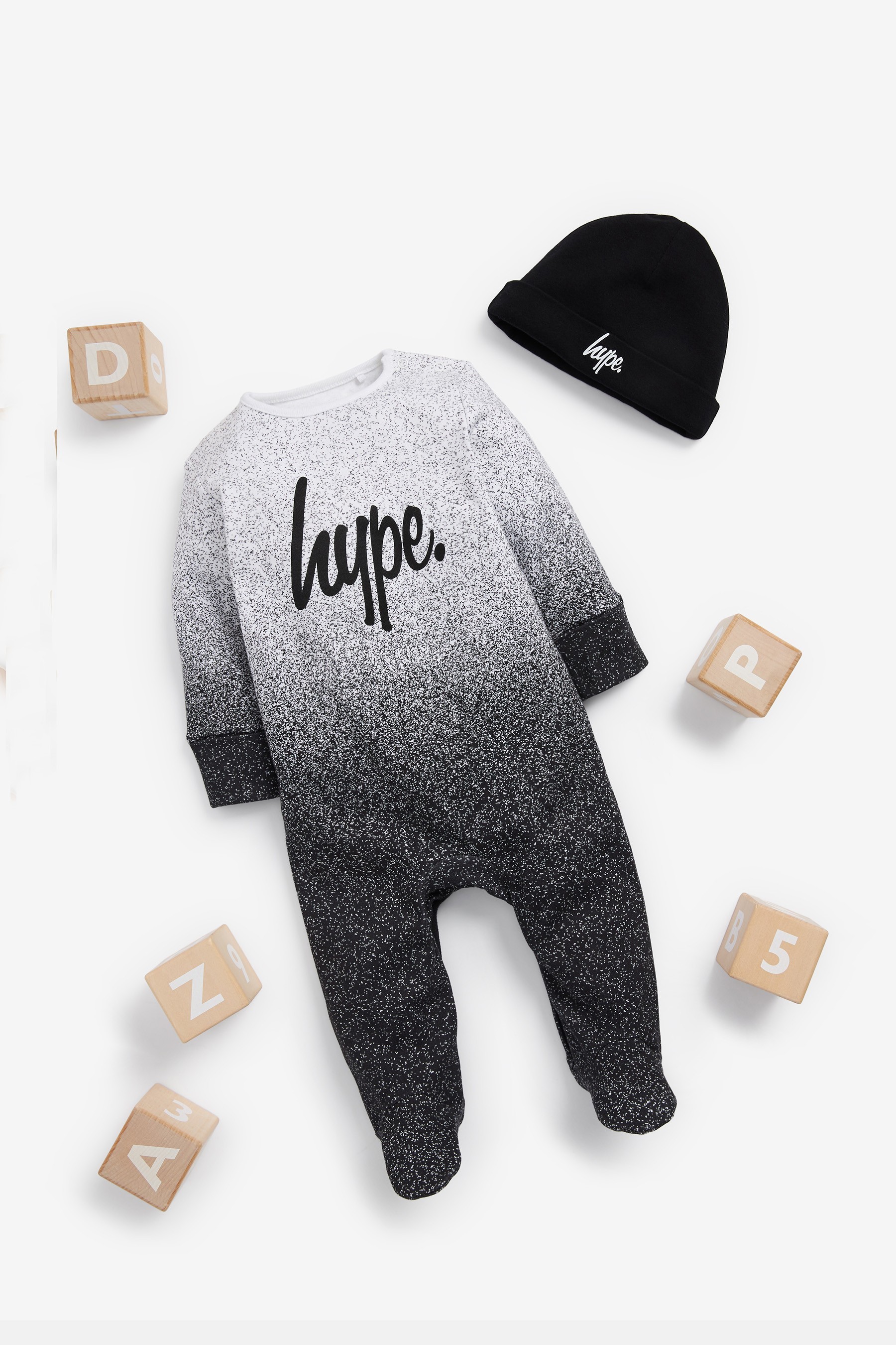 Hype. Baby Sleepsuit And Hat Set