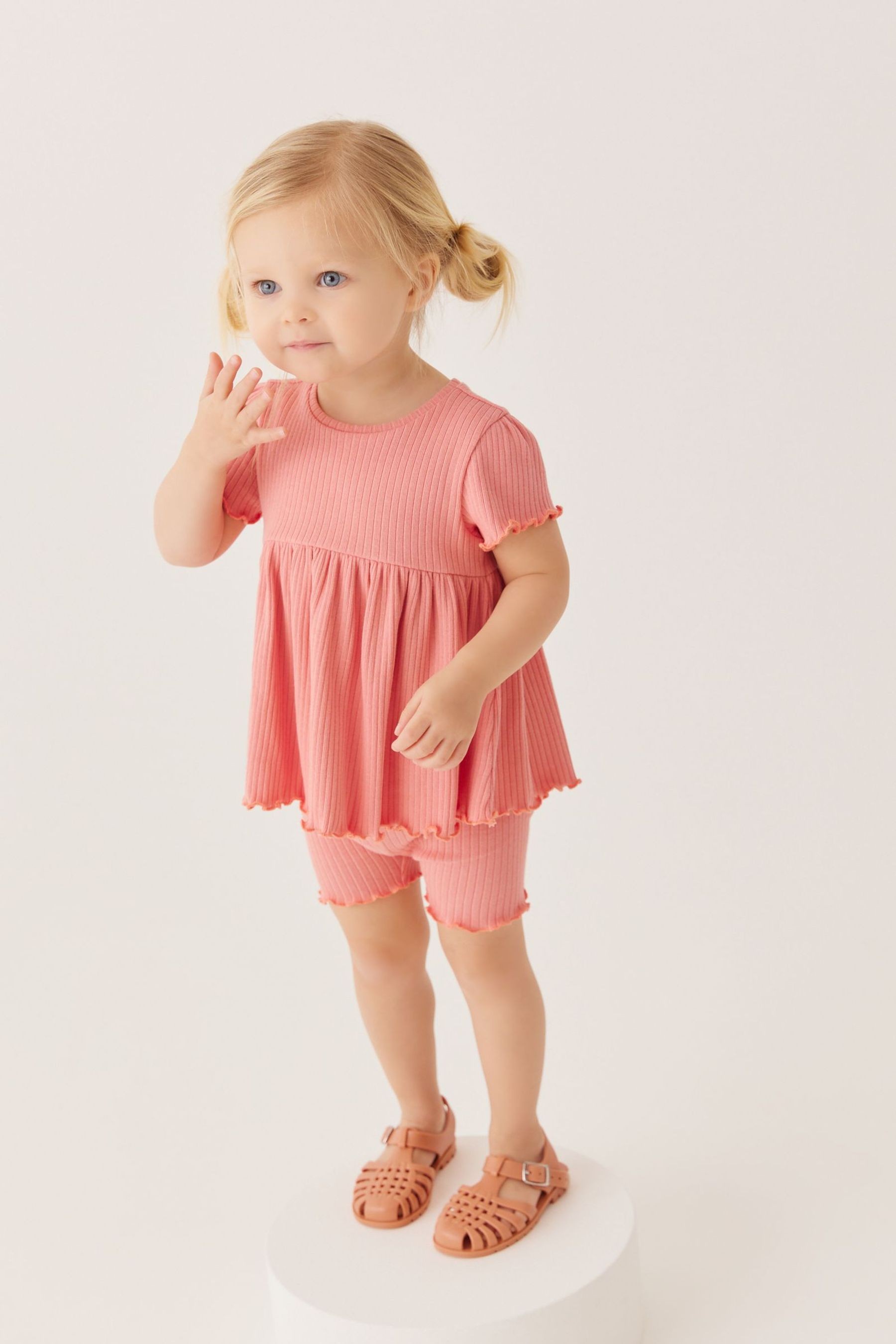 Rib Top & Shorts Set (3mths-7yrs)