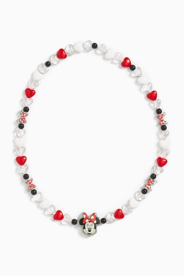 Minnie Mouse Beaded Jewellery Set