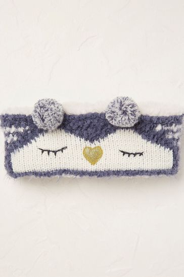 FatFace Blue Penguin Headband