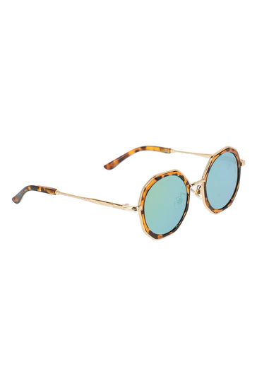 Angels Face Lenzing™ Ecovero™ Yoko Tortoiseshell Brown Sunglasses