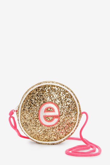 Initial Glitter Bag