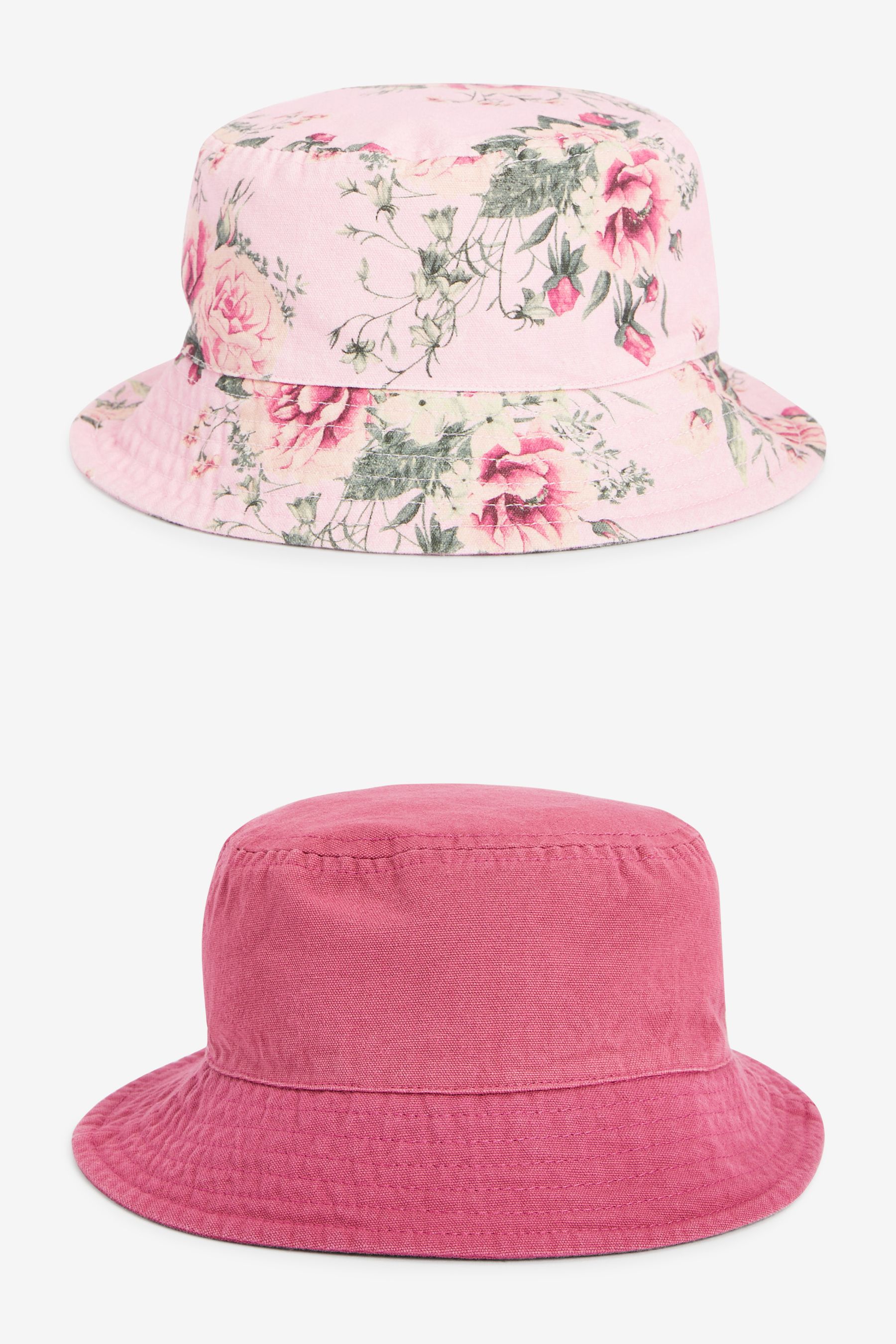 2 Pack Bucket Hats (3mths-6yrs)