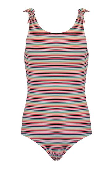 Kylie Pink Teen Stripe Swimsuit