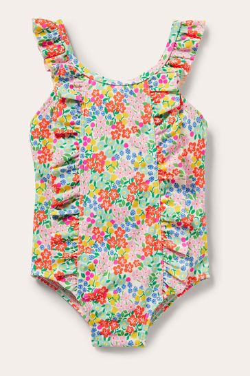 Boden Blue Pretty Bow Back Swimsuit