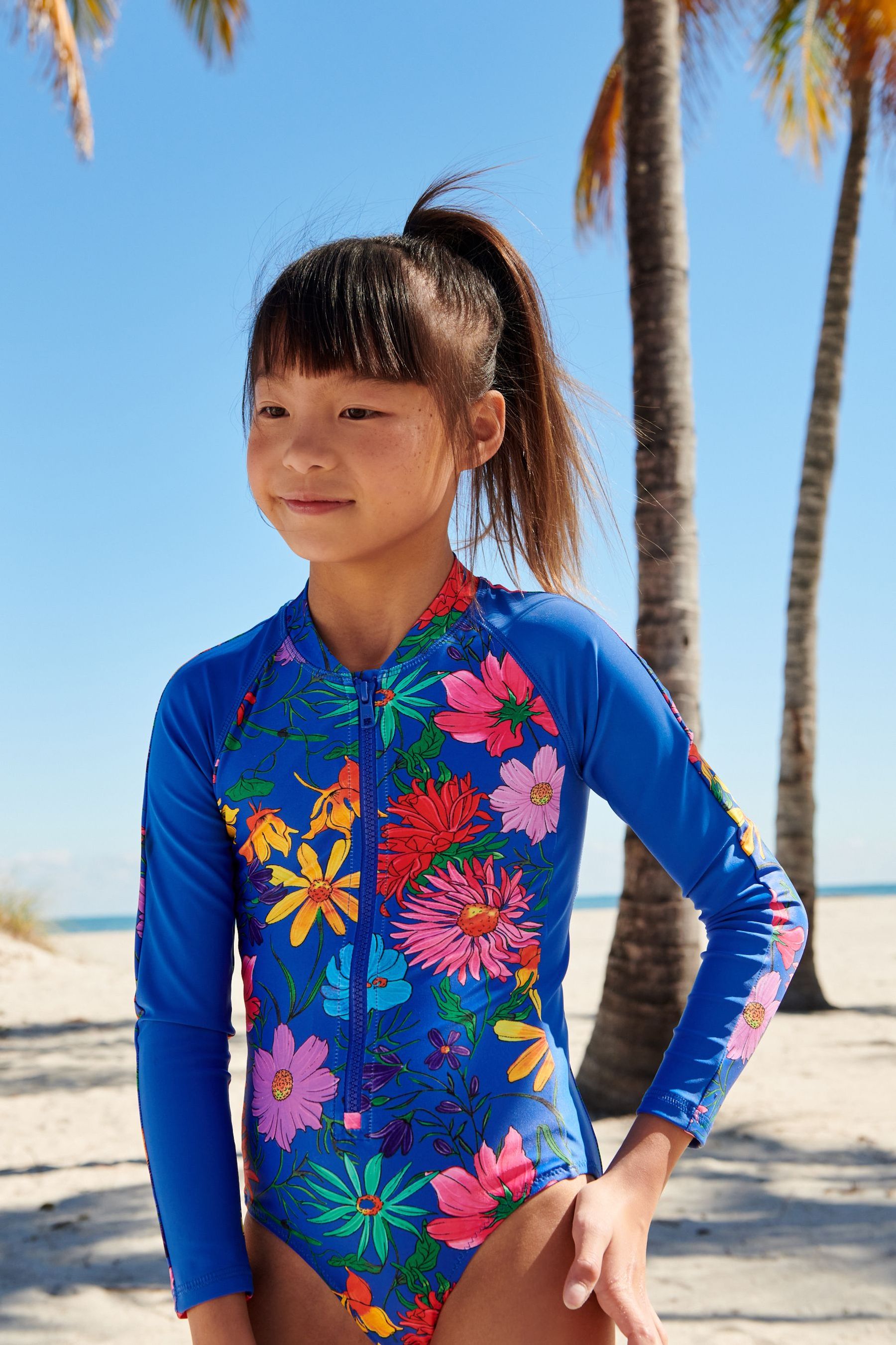 Long Sleeved Swimsuit (3-16yrs)