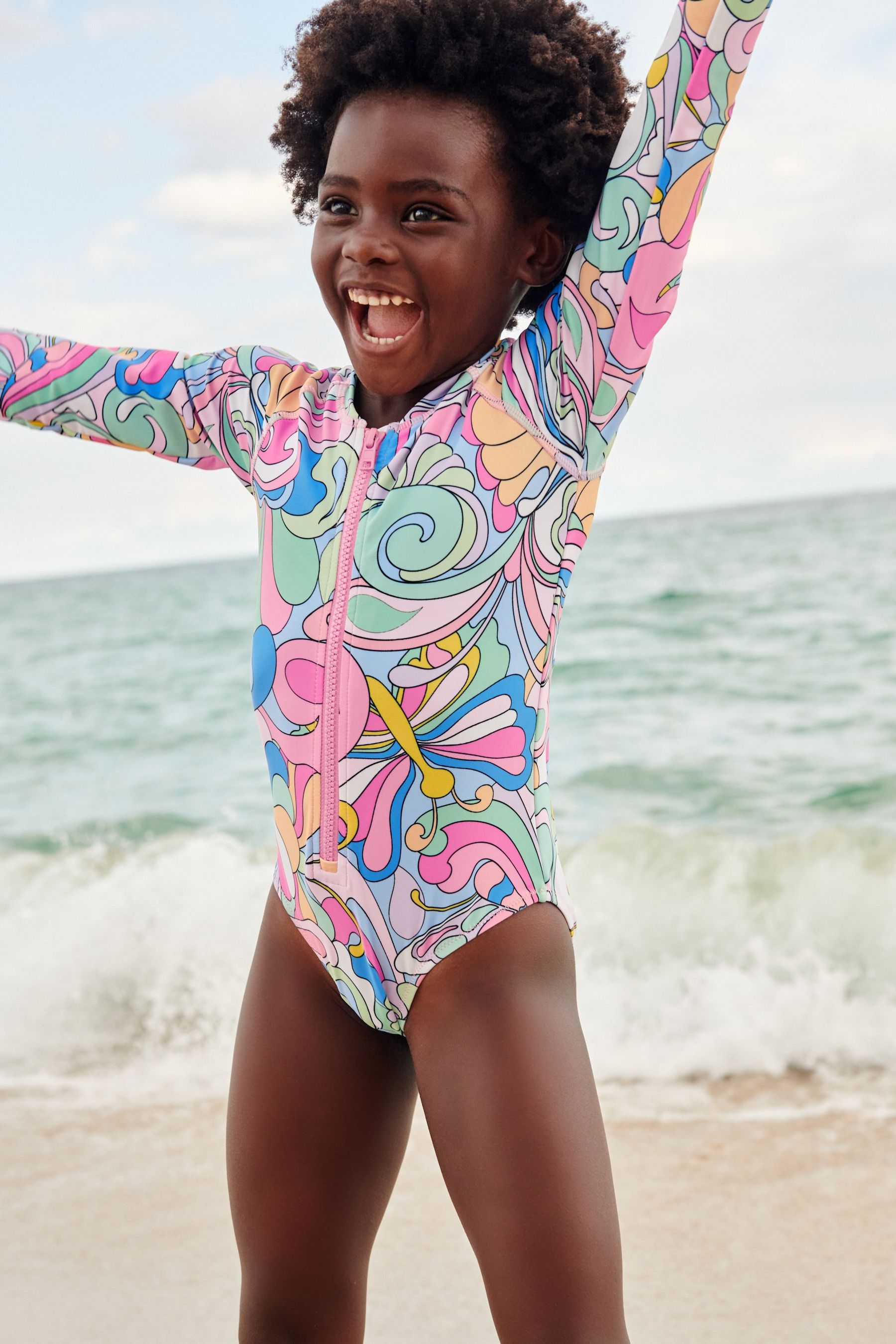 Long Sleeved Swimsuit (3-16yrs)