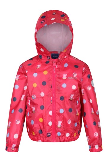 Regatta Pink Peppa Pig™ Muddy Puddle Waterproof Jacket