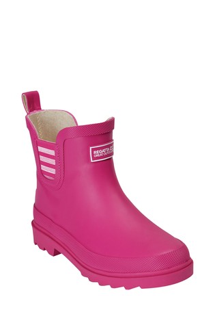 Regatta Pink Harper Junior Ankle Wellies