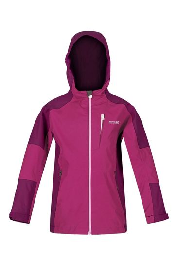 Regatta Junior Pink Calderdale Ii Waterproof Jacket