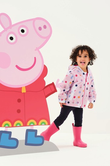 جاكيت ريغاتا الأبيض المضاد للماء Peppa Pig ™ Muddy Puddle