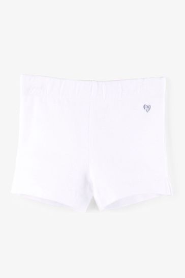 Hatley White Bicycle Shorts