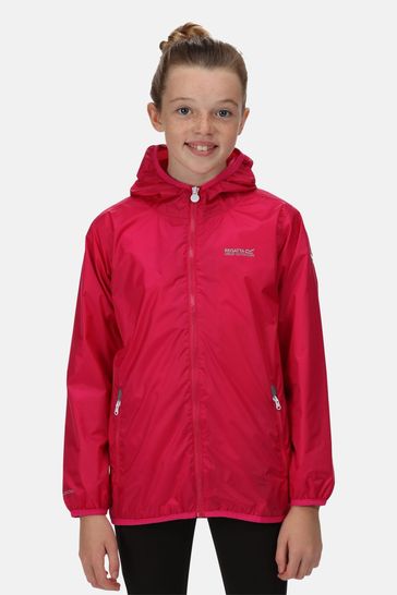 Regatta Lever II Pink Waterproof Shell Jacket