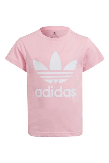 adidas originals Pink Little Kids Adicolour T-Shirts