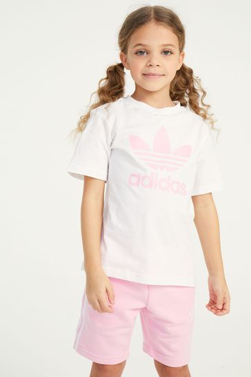 adidas originals Pink Little Kids Adicolor Sets