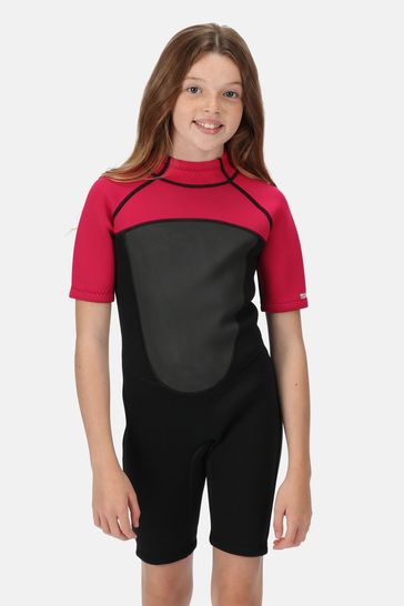 Regatta Junior Black Shorty Wetsuit