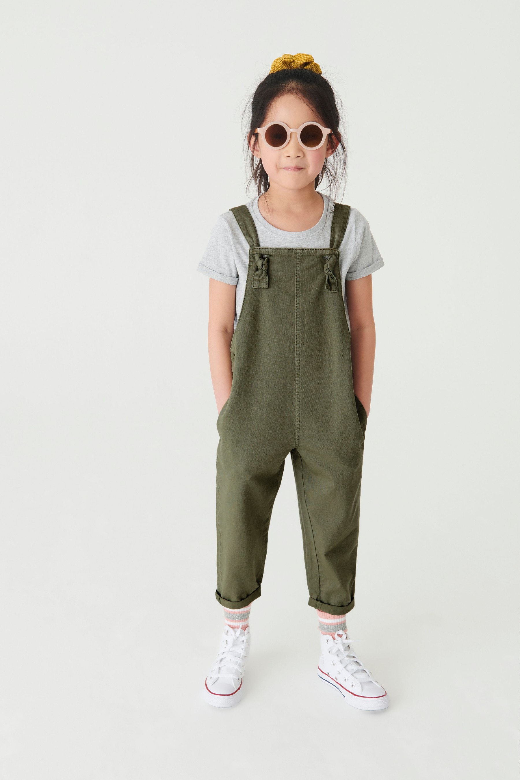 Soft Cotton Dungarees (3-16yrs)