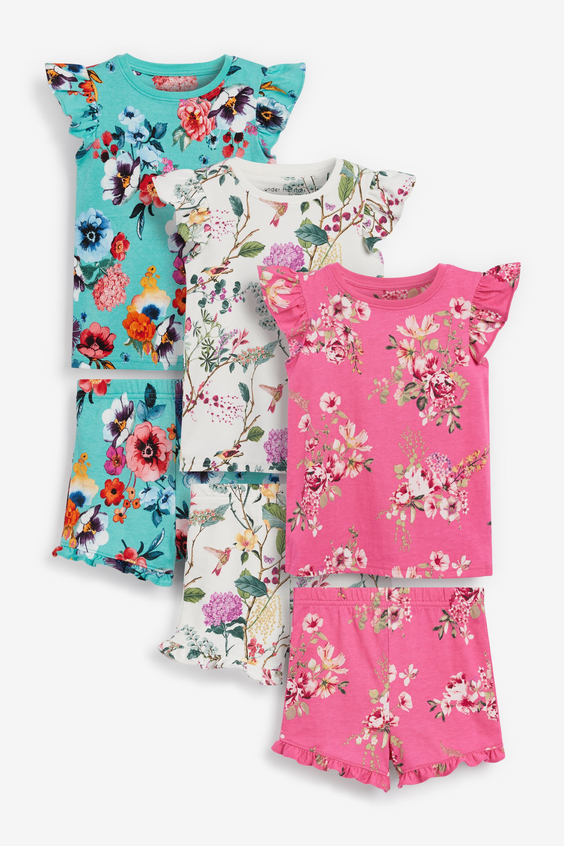 3 Pack Short Pyjamas (9mths-16yrs)