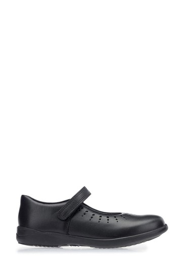 Start-Rite Mary Jane Black Leather Standard Fit Shoes