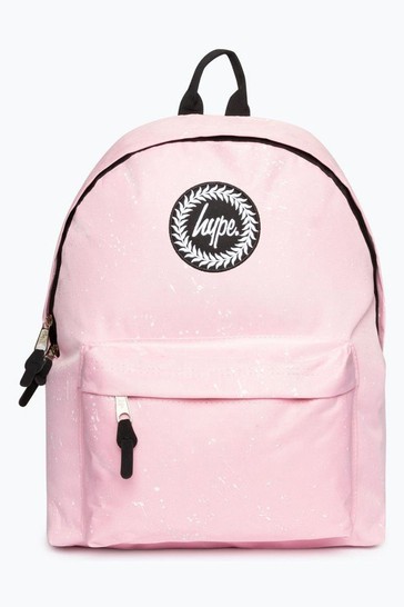 Hype. Baby Pink Speckle Backpack