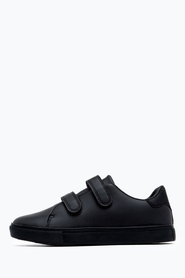 Hype. Kids Black Velcro Trainers