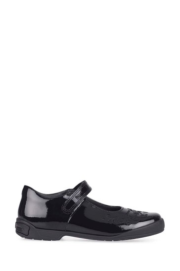 Start-Rite Hopscotch Black Patent Smart School Shoes