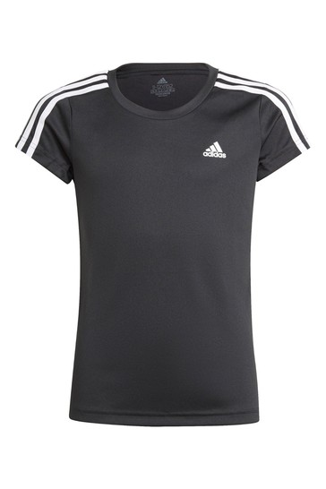 adidas Performance 3 Stripe T-Shirt