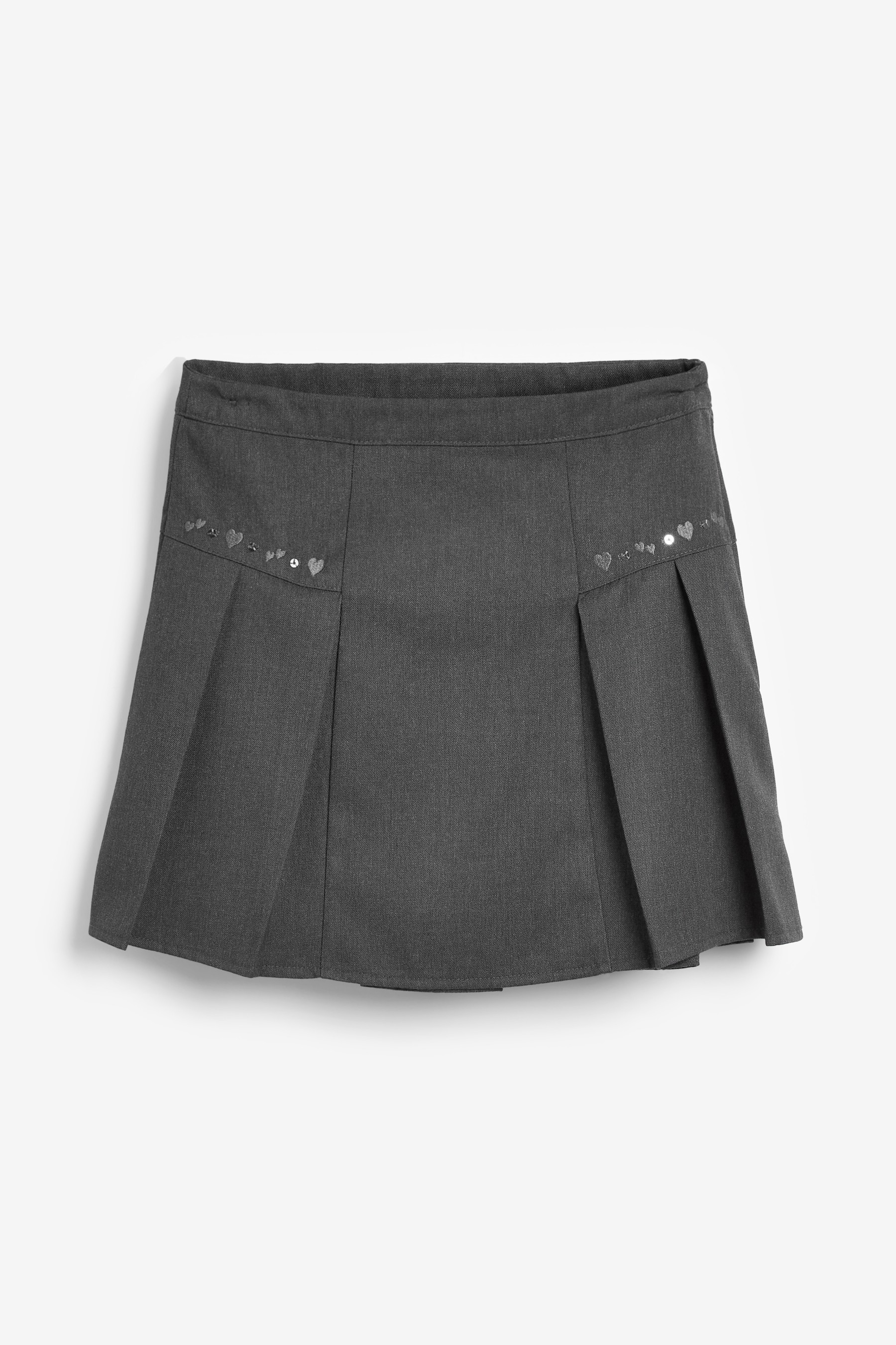 Embroidered Pleat Skirt (3-16yrs)