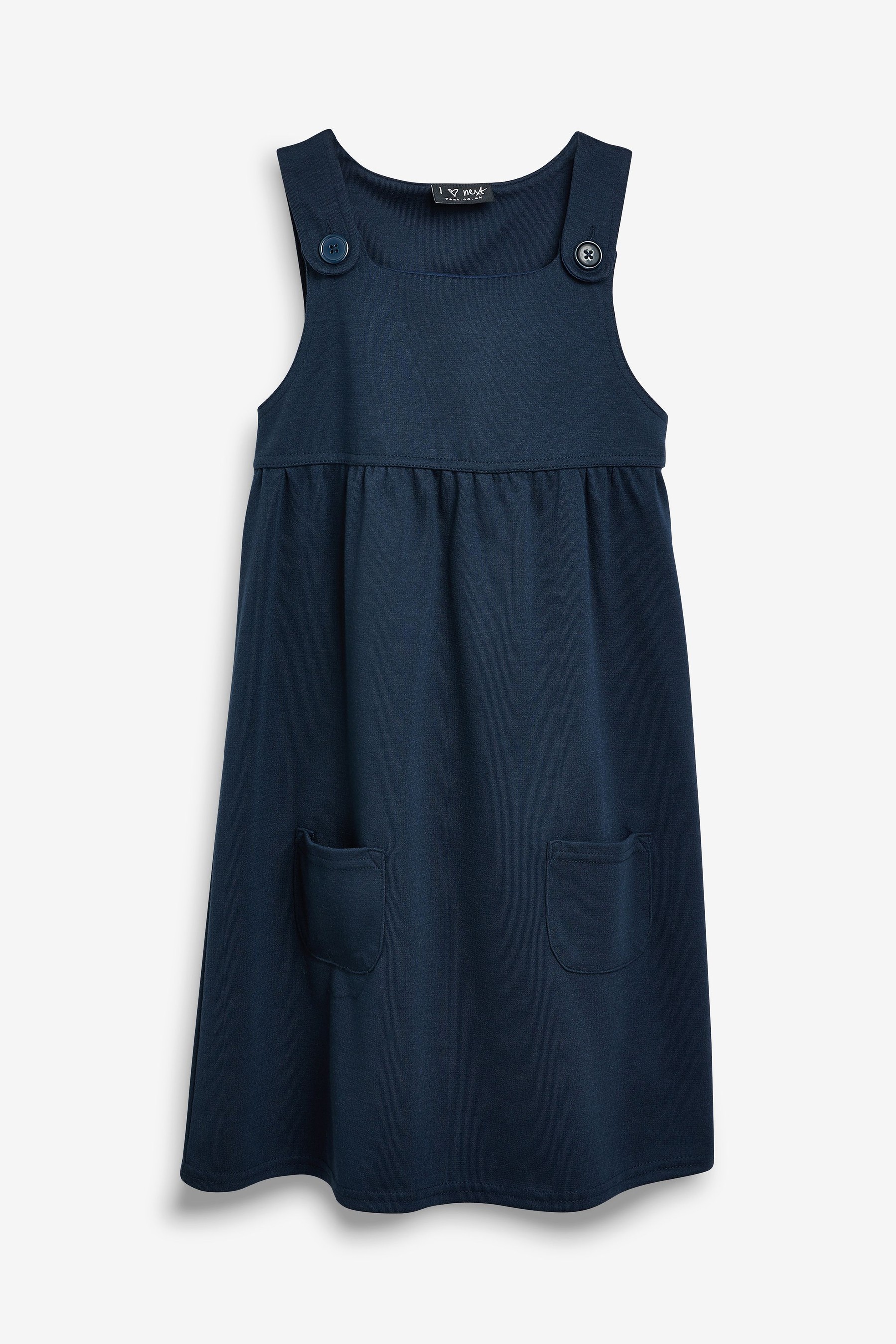 Jersey Pinafore Dress (3-14yrs)