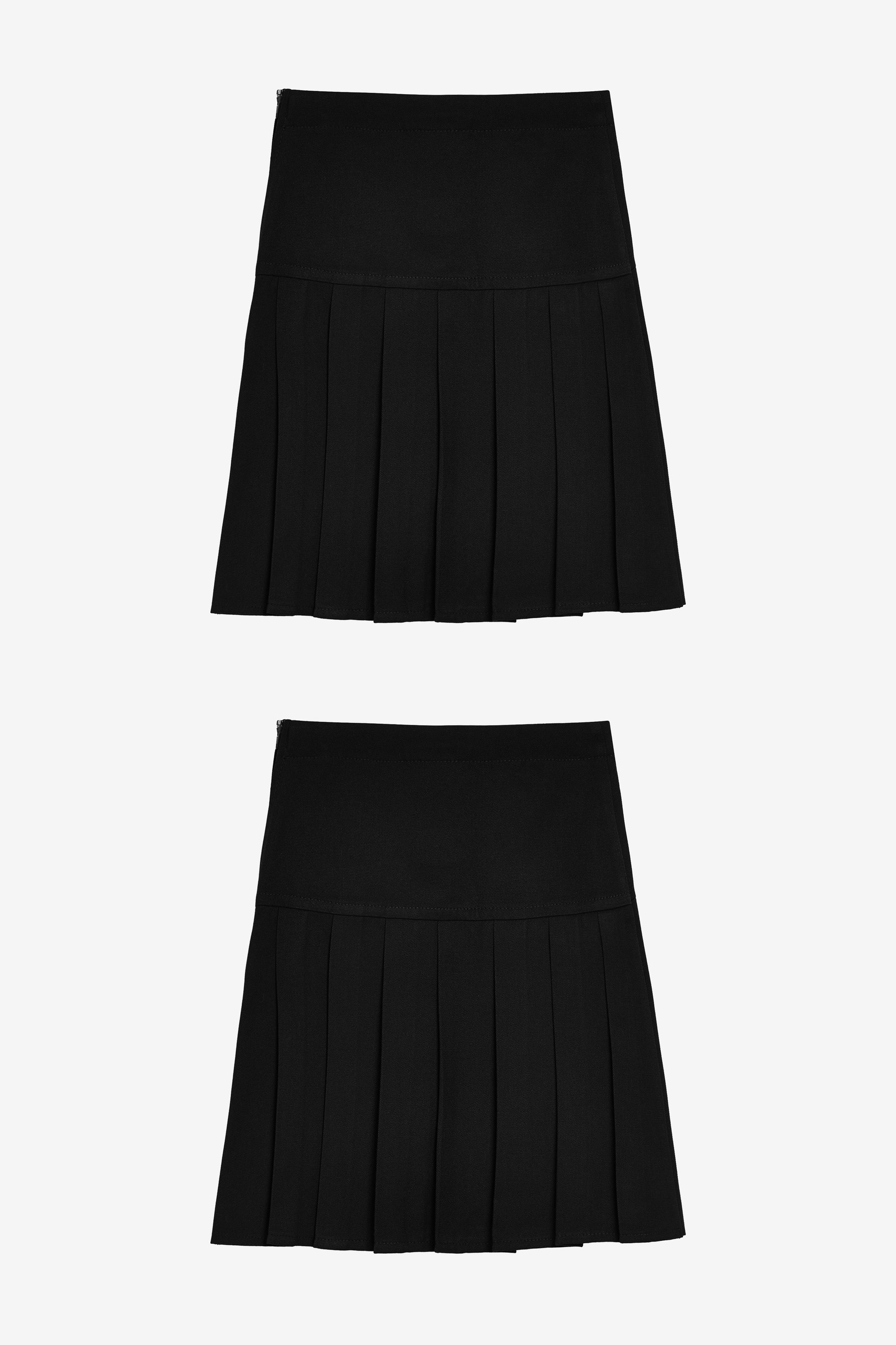 2 Pack Pleat Skirts (3-16yrs) Slim Fit