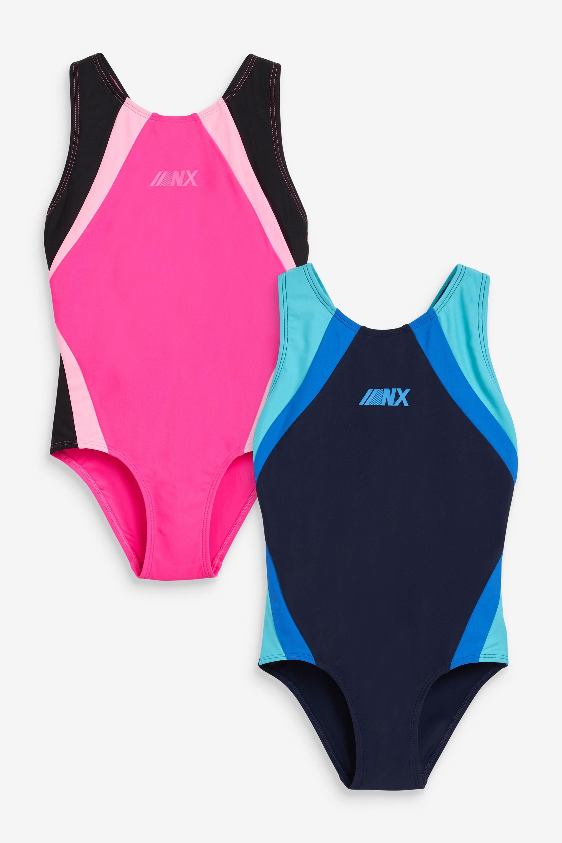 2 Pack Sports Swimsuits (3-16yrs)