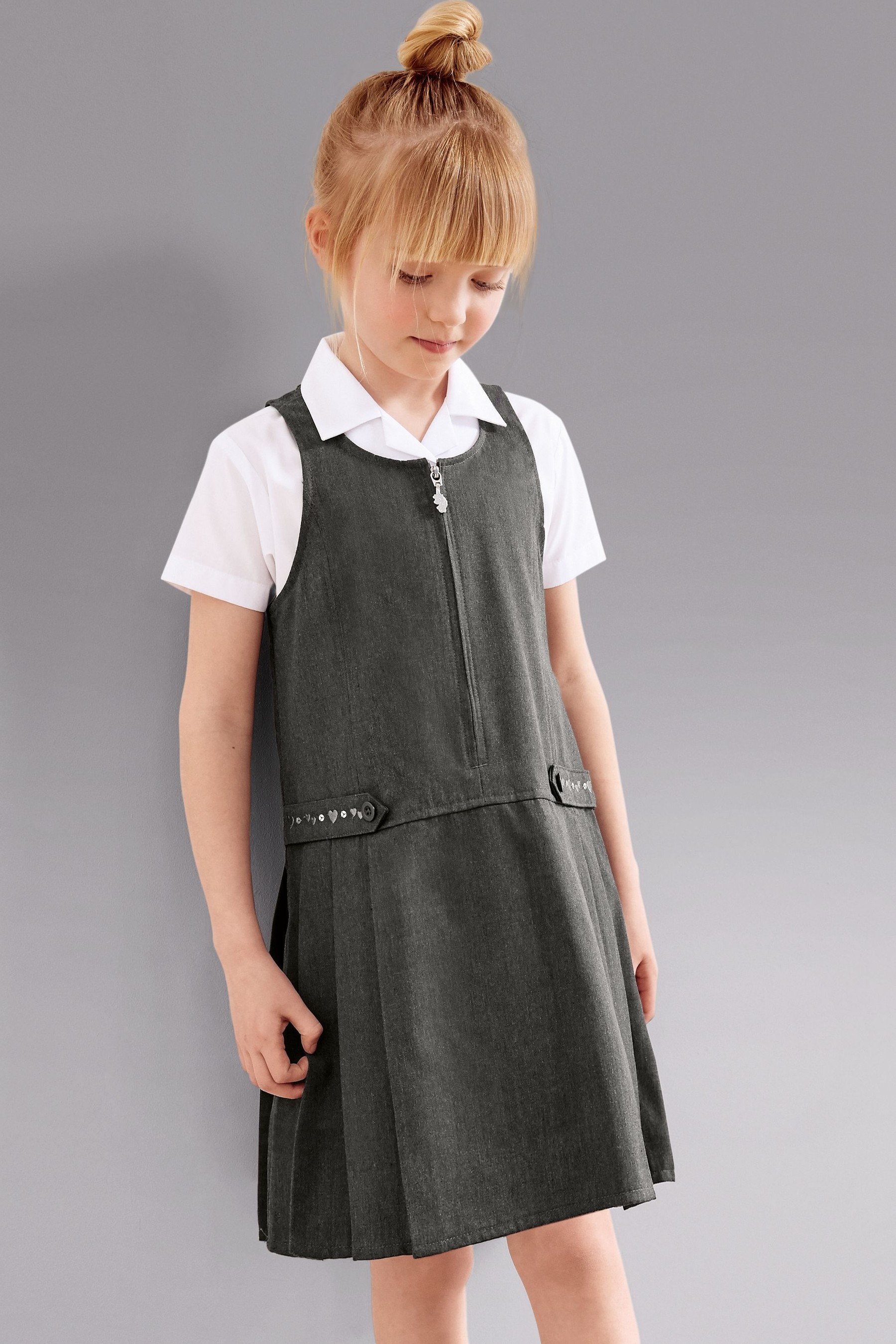 Embroidered Pinafore (3-14yrs)