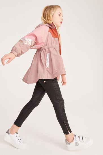 Baker by Ted Baker Pink Colourblock Rain Mac Jacket