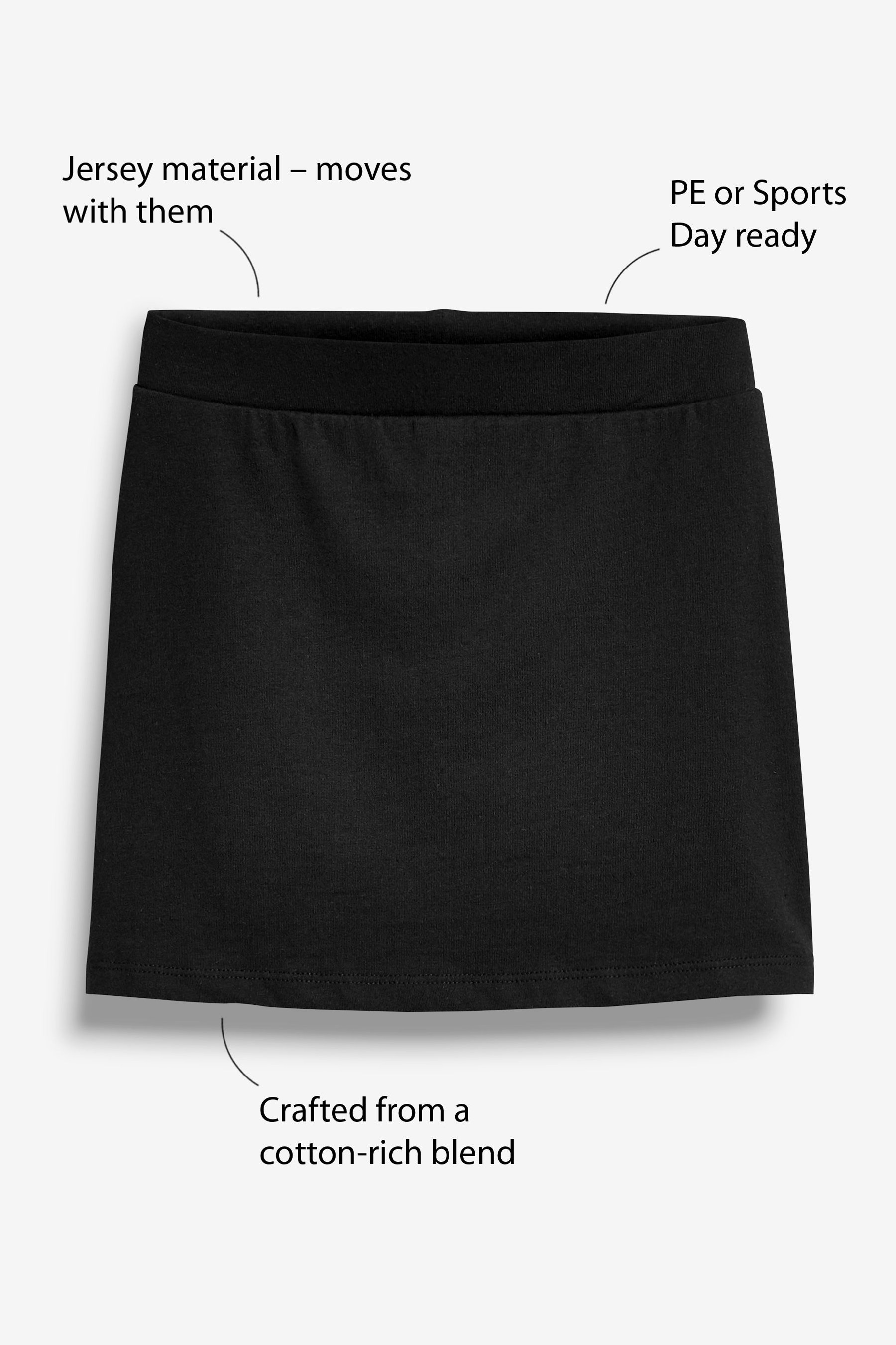 Jersey School Skort (3-16yrs)