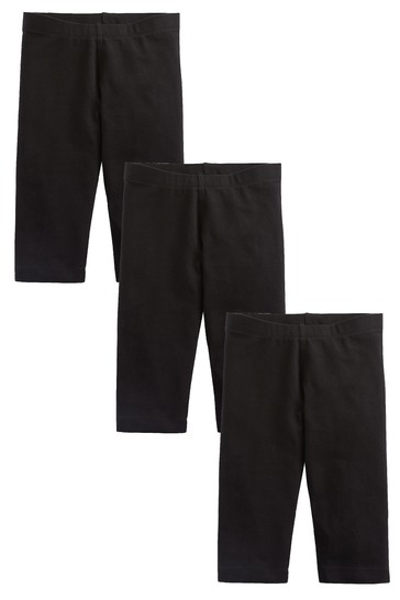 Cropped Leggings (3-16yrs) 3 Pack