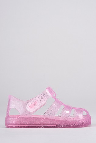 Igor Pink Star Glitter Sandals