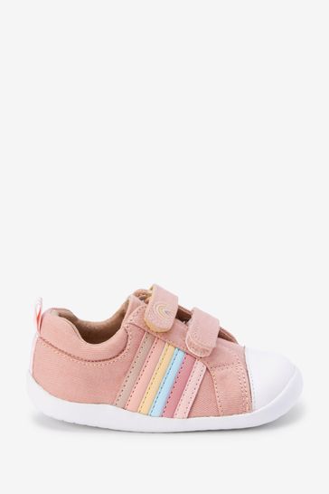 حذاء First Walker Rainbow Trainers مقاس قياسي (F)