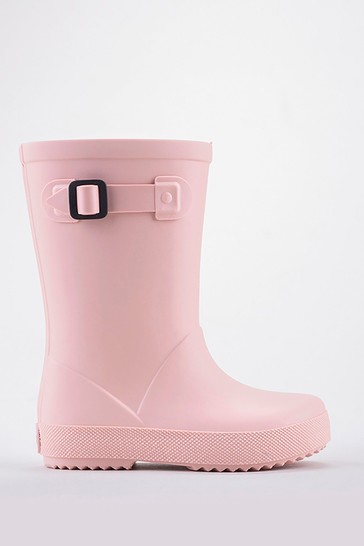 Igor Pale Pink Splash Euri Wellies