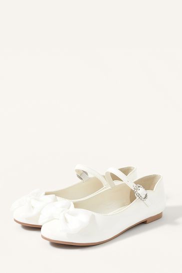 Monsoon Natural Kali Patent Ballerina Flats