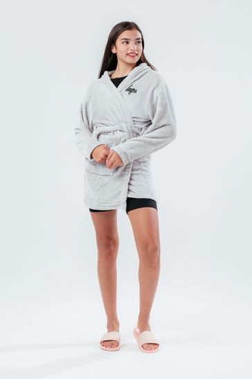 Hype. Kids Grey Marl Robe