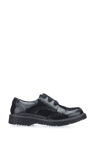 Start-Rite Impulsive Black Patent Leather School Shoes G Fit