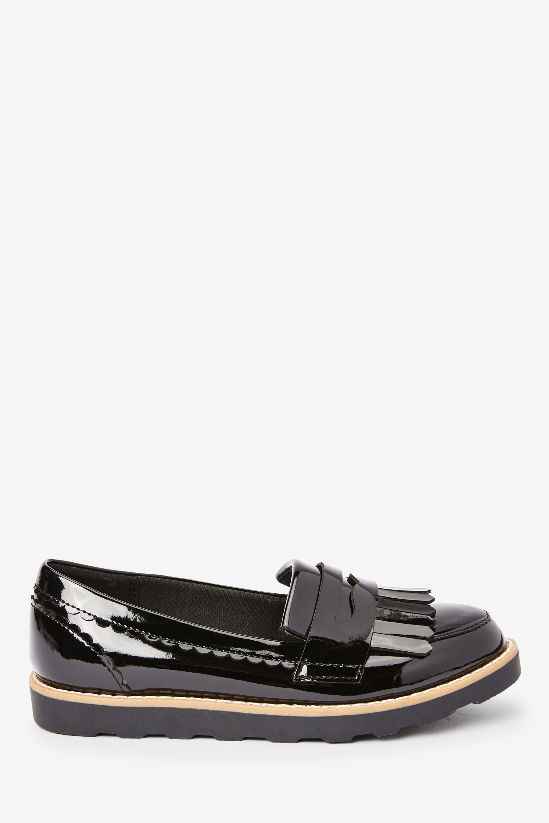 School Tassel Loafers Wide Fit (G)