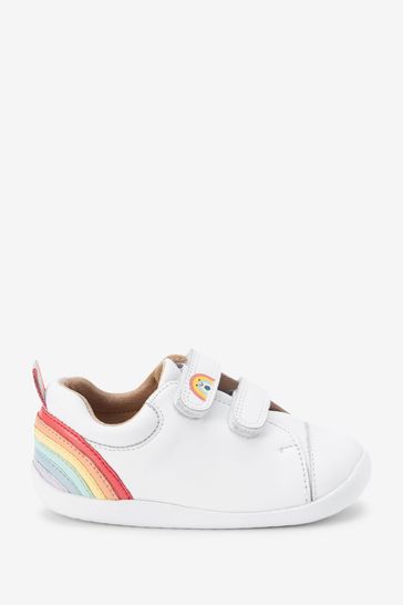 حذاء First Walker Rainbow Trainer مقاس عريض (G)